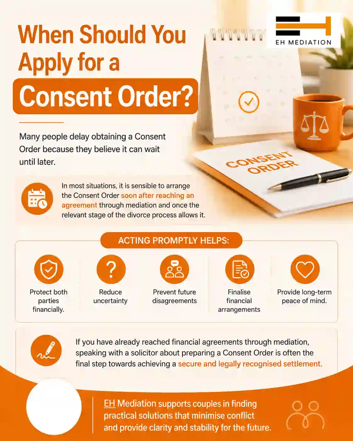 When Should You Apply for a Consent Order Worcester?